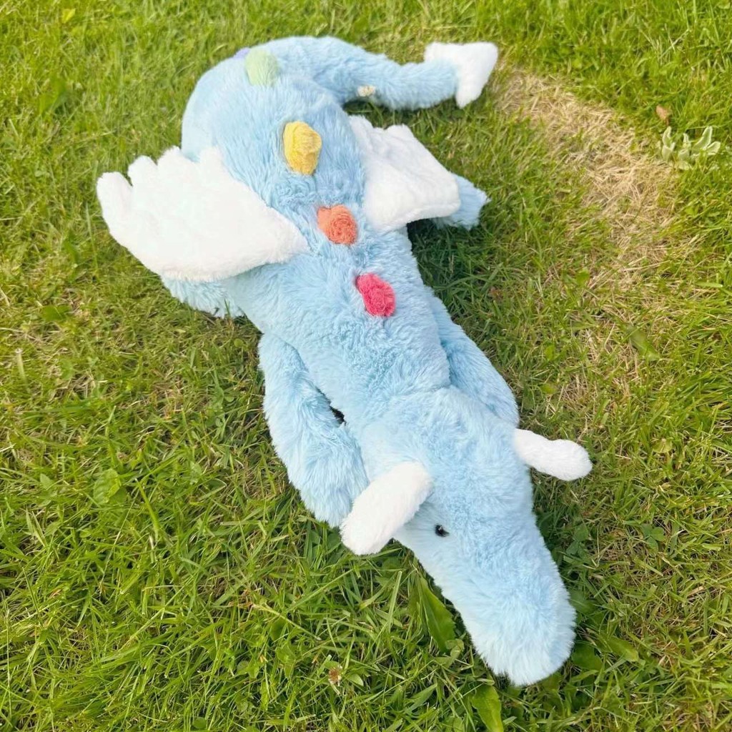 jELLYCAT Sky Dragon Doll Snow Dragon Black Dragon Pink Dragon Doll ...