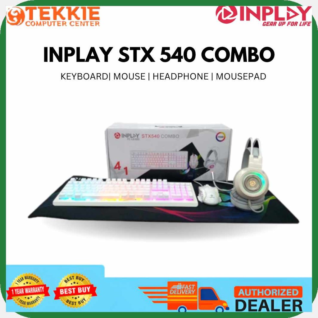 Inplay/n?STX540[xC$4in1}A>Combo)i>鈥Keyboard|Mouse|Headset ...