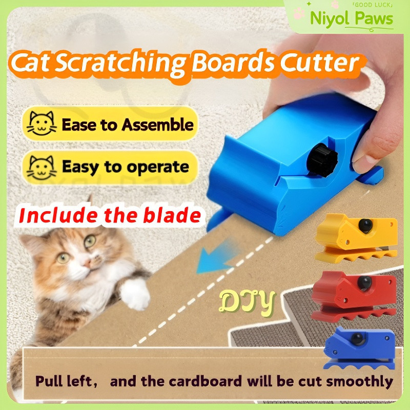 Multi-Color Cat Scratcher Cutter with Bonus Blade Refill Pack for DIY ...