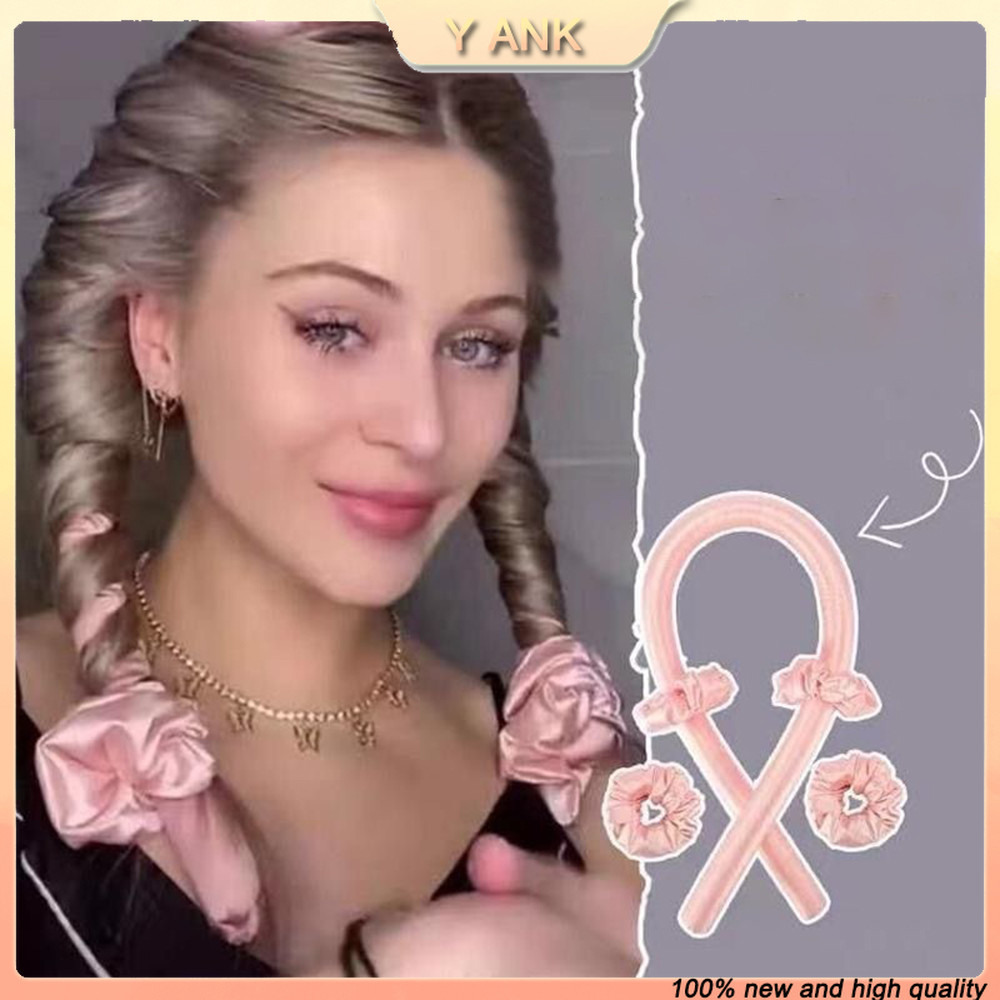 【COD/READY】 Women DIY Curling Rod Roller Wave Perm Heatless Sleeping ...