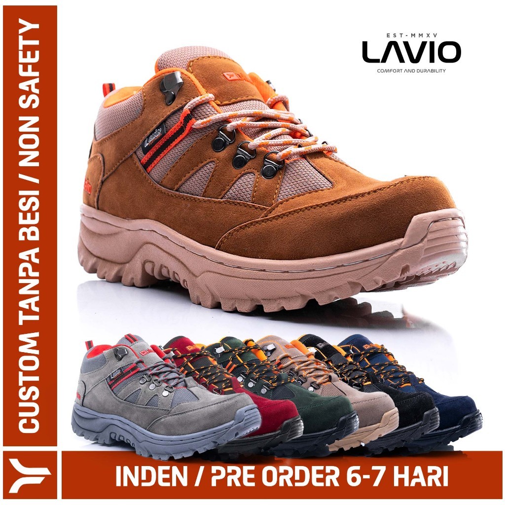 Lavio Non-safety Men's Boots High Premium Quality Geneva Low Booster ...