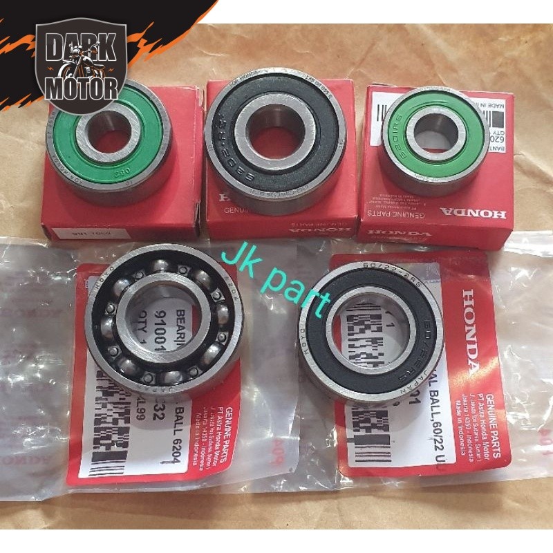 Lahar BEARING GEAR BOX BEARING RATIO SET BEAT FI BEAT ESP BEAT STATER ...