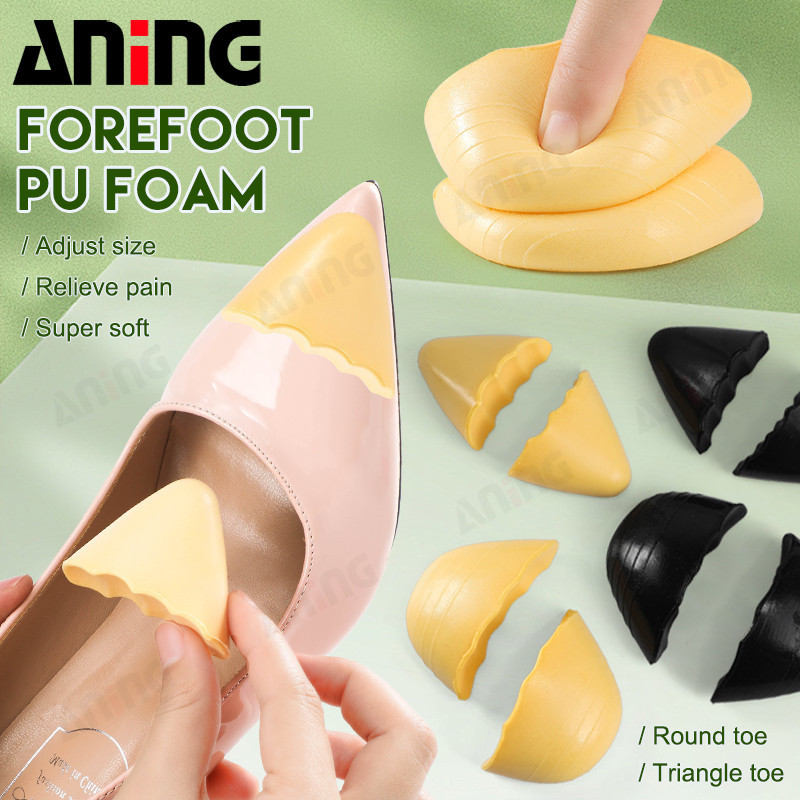 Women High Heel Forefoot Insert Pointed & Round Toe Plug Insoles ...