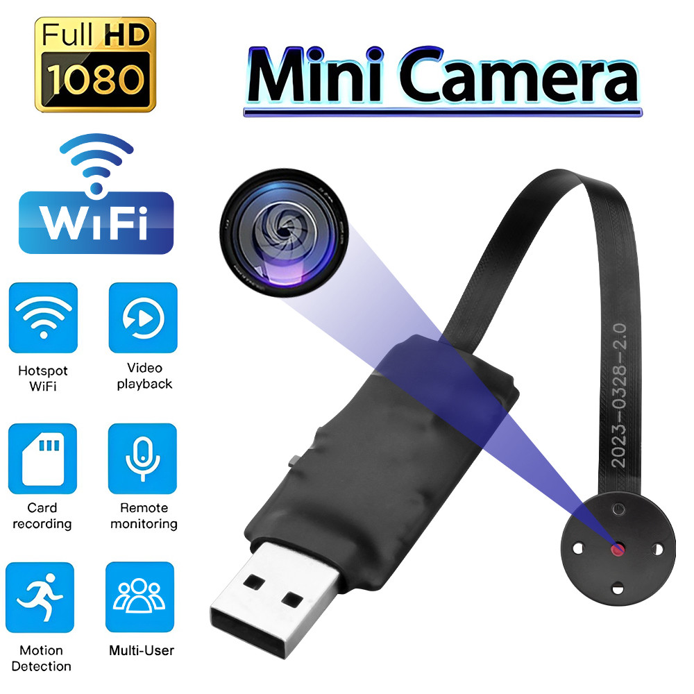 Mini Hidden Camera Module with 1080P HD Wireless DIY Small Camera WiFi ...