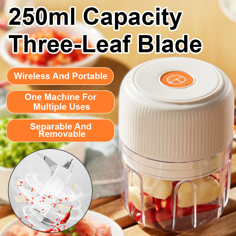 Complementary Food Machine Cordless Electric Garlic Beater | Shopee ...