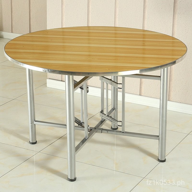 Rotating Dining Table Glass Folding Table Frame Panel Table with Dining ...