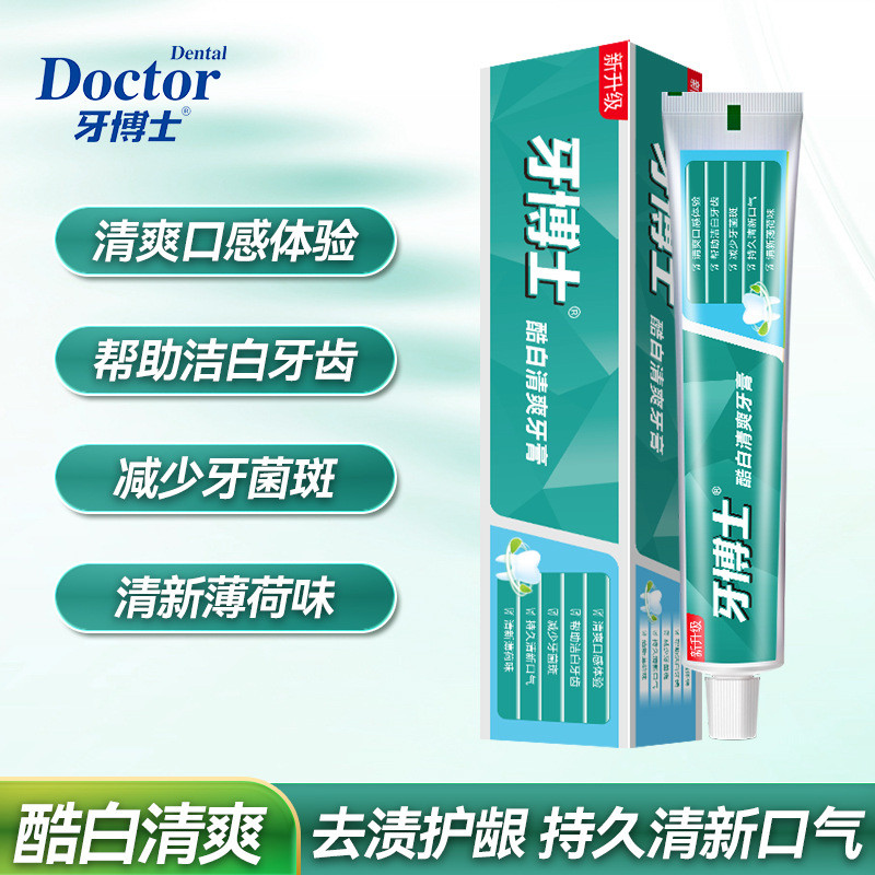 Toothpaste Dr. toothpaste Cool White Refreshing toothpaste Cool Mint ...