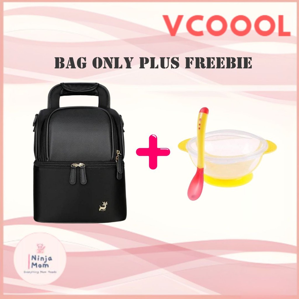 Vcoool Insulated Bag With FREEBIE Vcool Breastmilk Bag Baby Mommy Bags ...