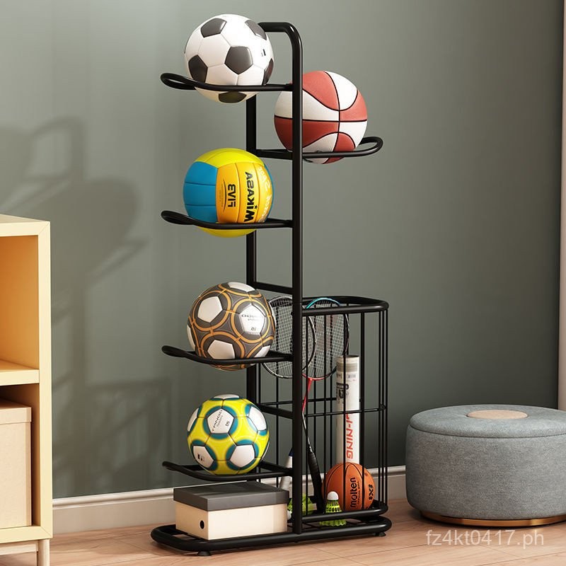 Ball Rack Volleyball Children's Home Storage Rack Storage Basket Floor ...