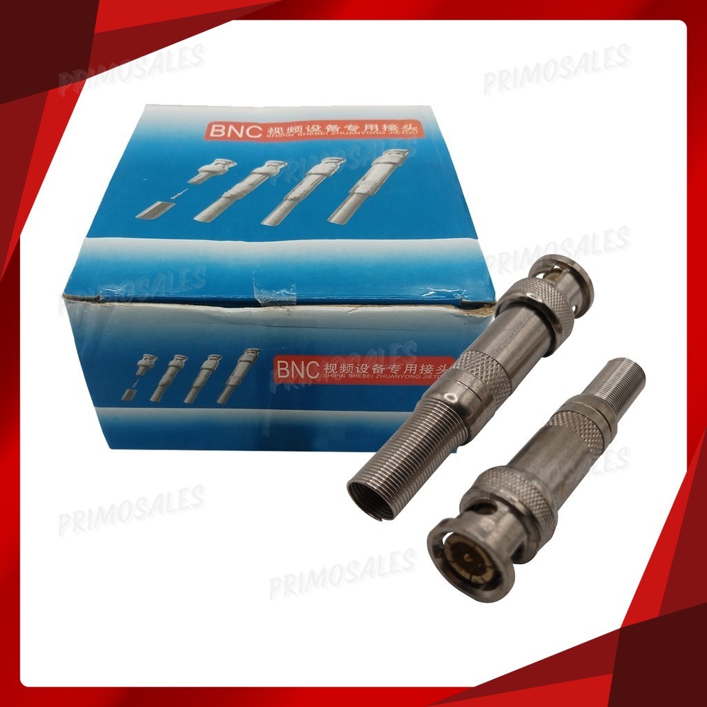 Solder Less Twist Spring BNC Connector Jack Solder-less! Easy to use ...