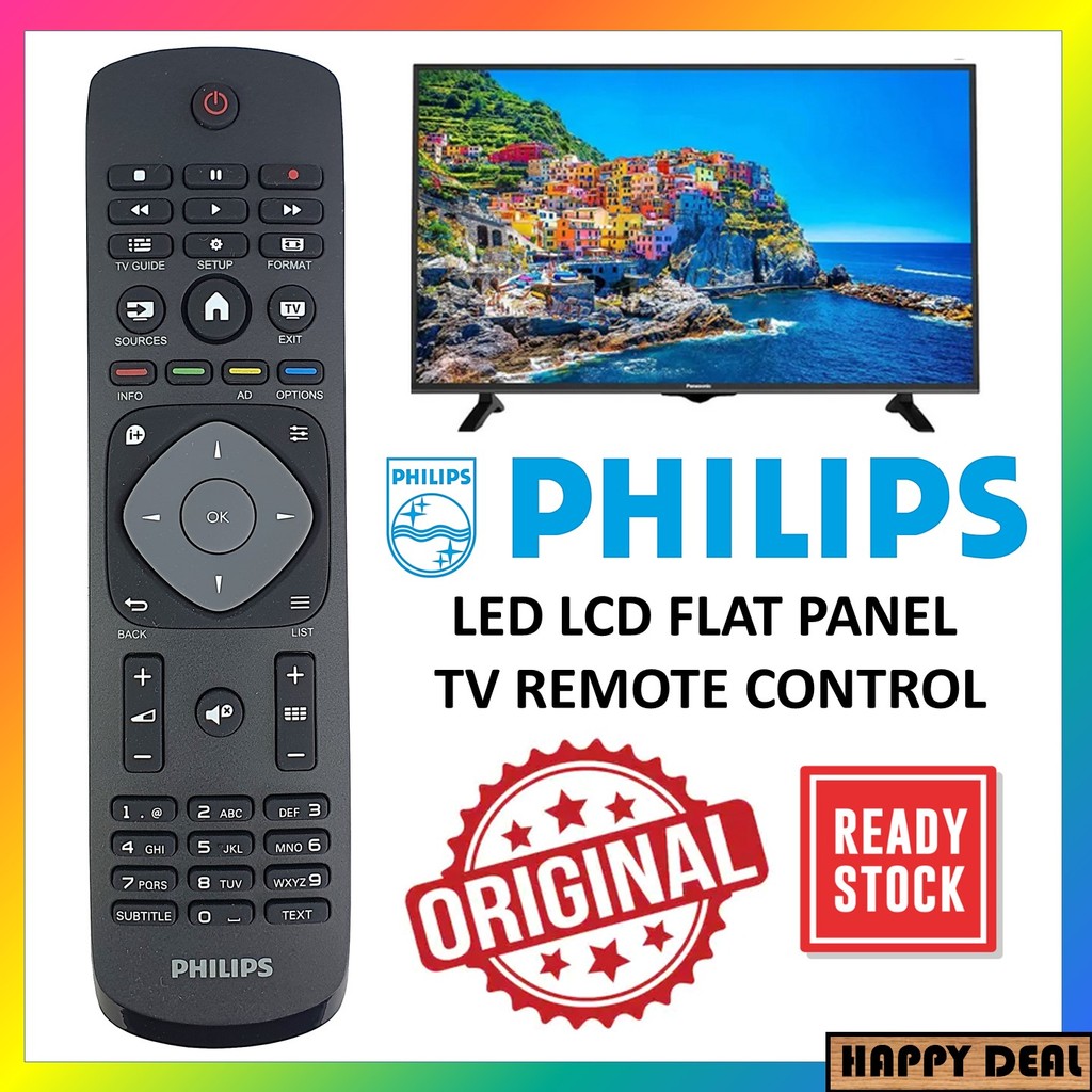 PHILIPS Flat Panel LED LCD TV Remote Control (BEPHN0029HL) | Shopee ...