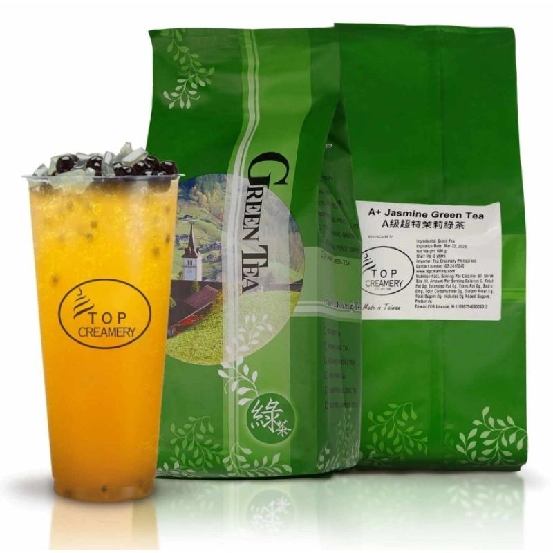 TOP Creamery A+ Jasmin Green Tea Loose Leaves 600g (Premium quality ...