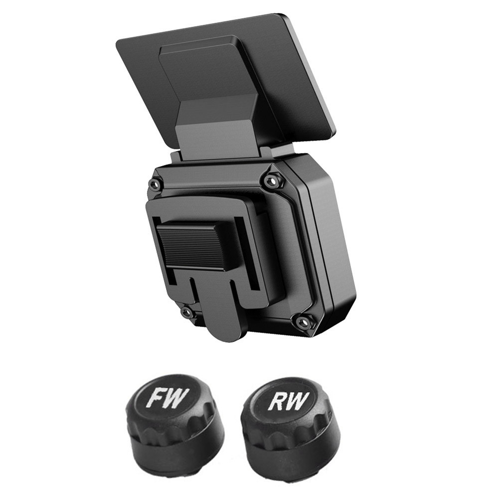 Bluetooth TPMS For Motorcycles - 2 Pack Tire Pressure Monitoring System 4.0/5.0