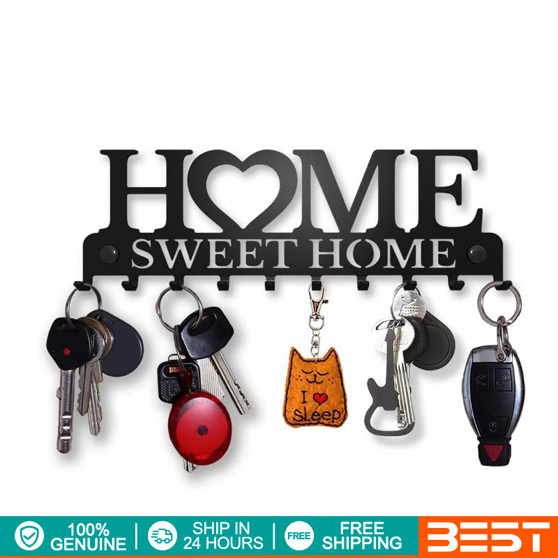 Non Perforated Storage Rack Key Hook Home Storage Coat And Hat Rack ...