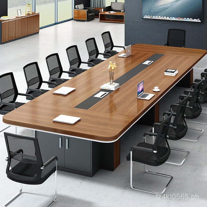 Long Table Training Reception Large Furniture Table Modern Negotiation ...