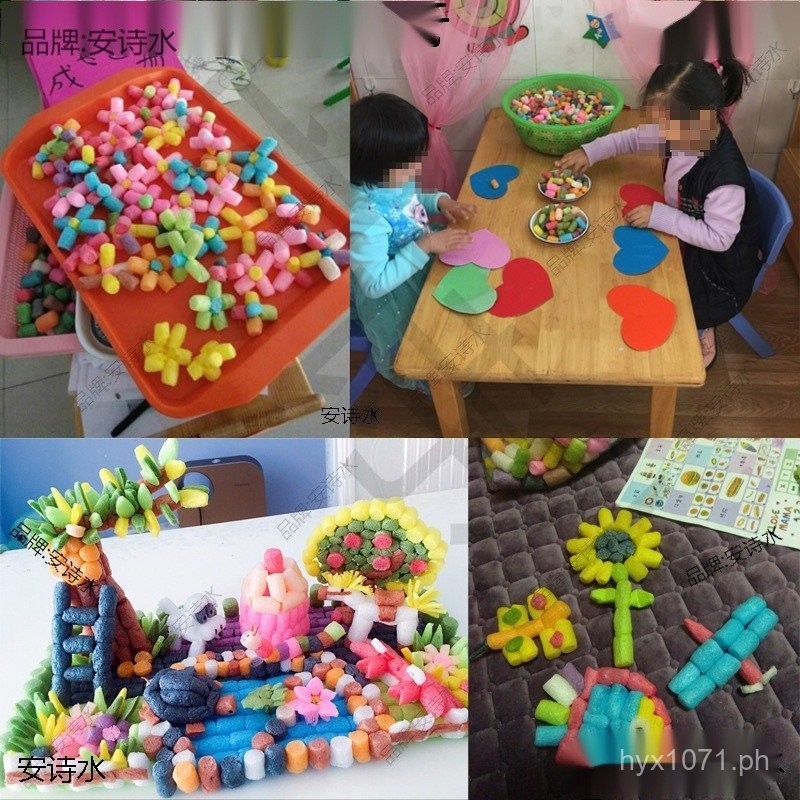 See Description Sticky Fun Magic Craft Kit Toy Building Blocks for ...