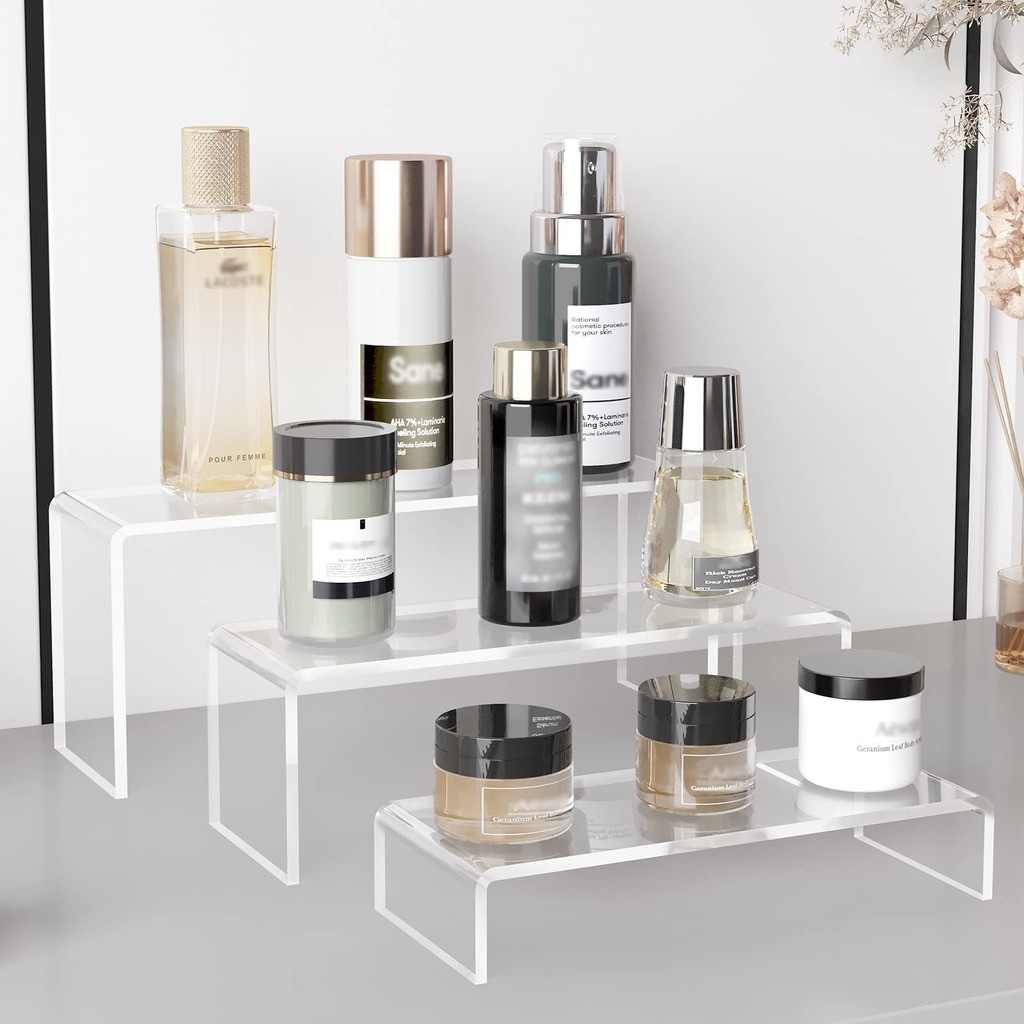 3PCS Acrylic Display Stand Display Stand Clear Acrylic Stand Rack ...