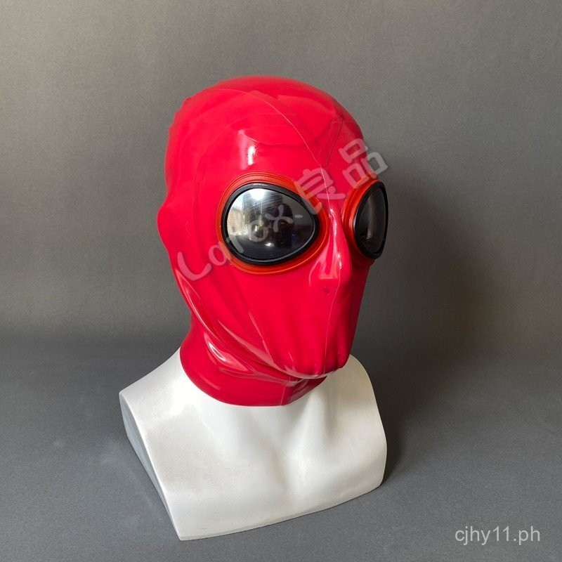 Latex Garment latex Latex Mask Latex Catsuit Suffocation Latex Headgear ...