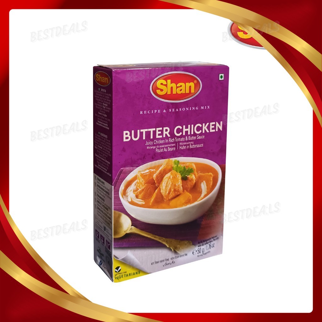 Shan Butter Chicken Recipe Seasoning Mix Shopee Philippines