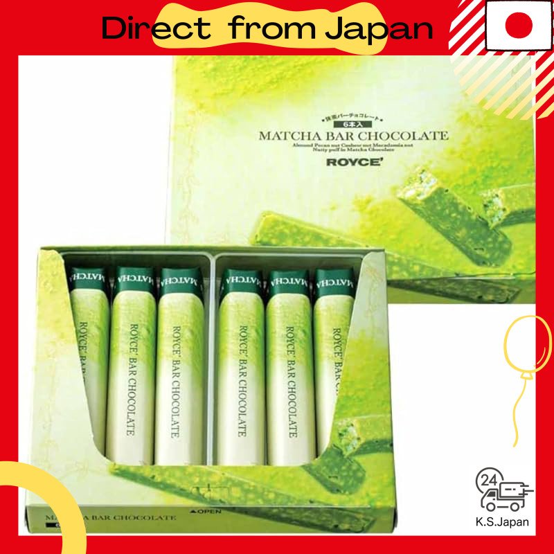 ROYCE Matcha Bar Chocolate [Set of 6][Direct from Japan] | Shopee ...