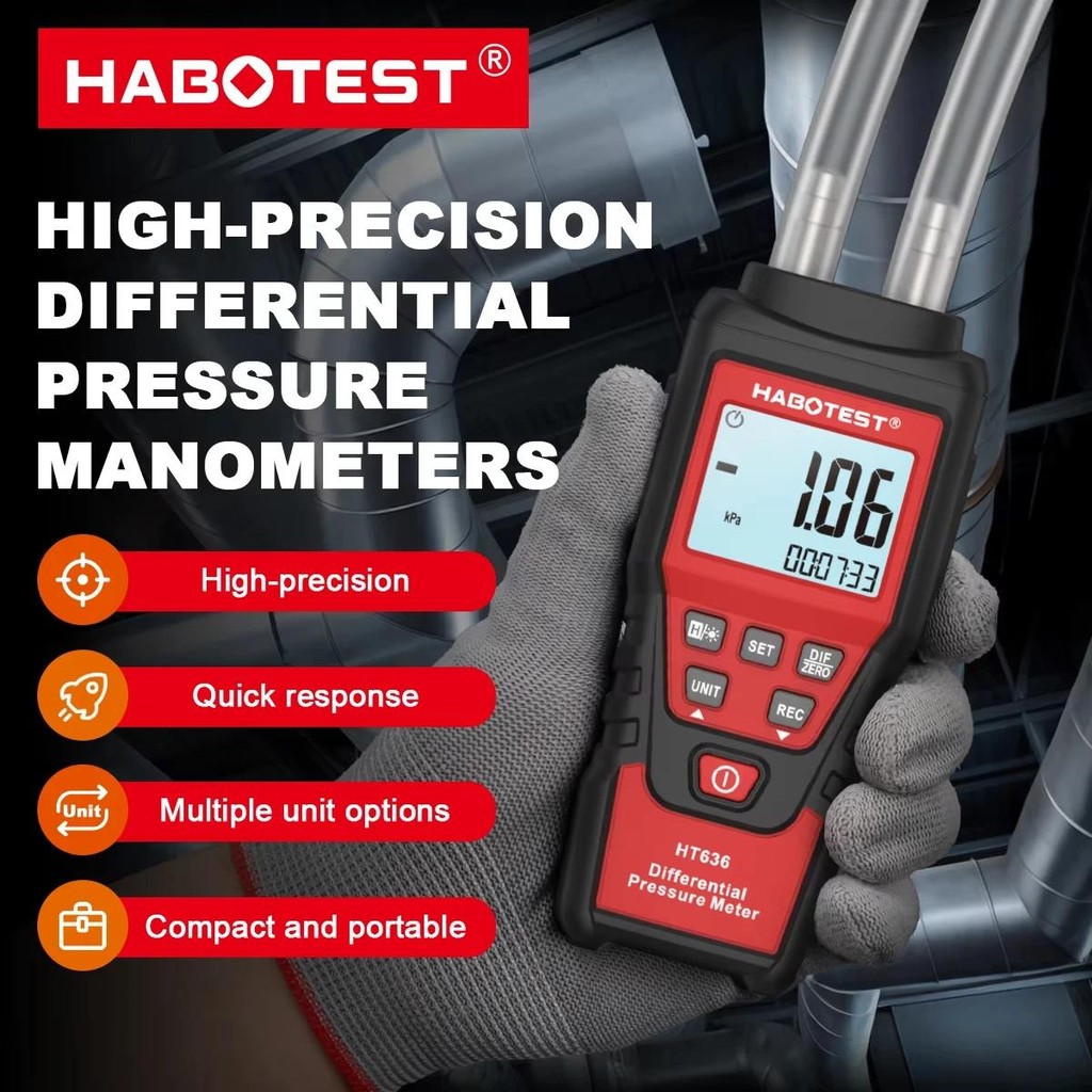 AUTOOL Neues Produkt Manometer Profession elles Luftdruck messgerät