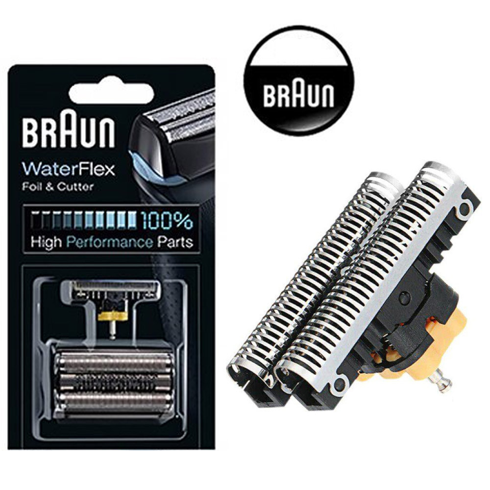 Series 5 Replacement Head 52S for Braun Electric Shaver, S5 Wet and Dry Replacement Head Compatible with Braun 5 Series Foil and Cutter 5190cc 5090 5020 (2 Count