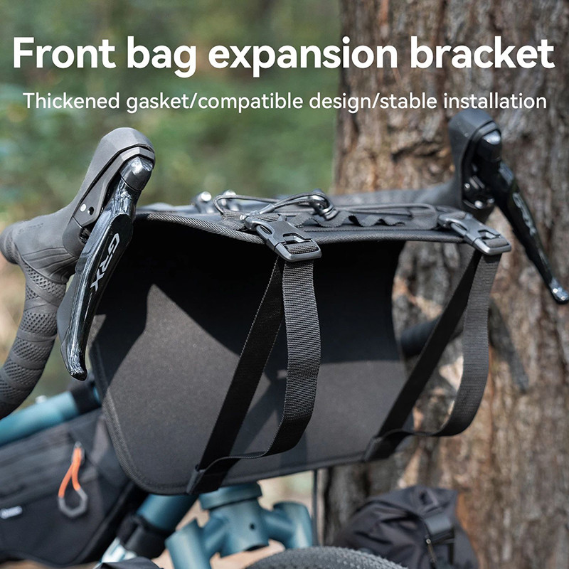 Qunature Bikepacking Bike Bag Carrier Extension Bracket Handlebar Racks ...