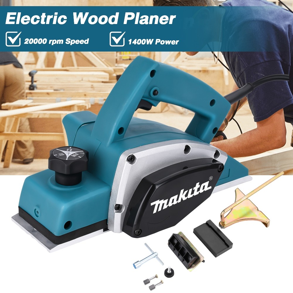 MAKITA Power Planer Tool N1900B Electric Wood Planer Power Tool with ...