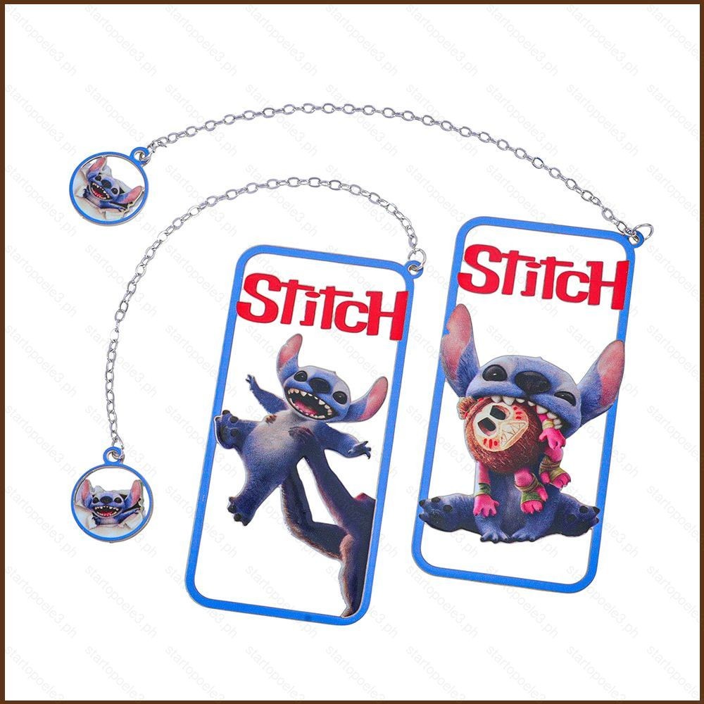 ST3 Stitch Bookmark Metal Hollow Chain Graduation Season Friends ...