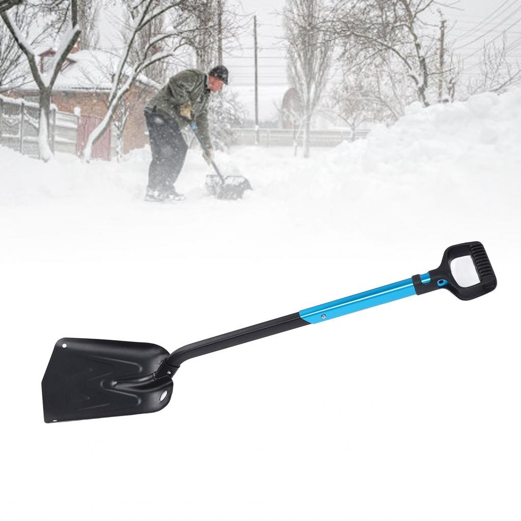 Tominihouse Folding Snow Shovel Emergency Portable Survival Extendable ...