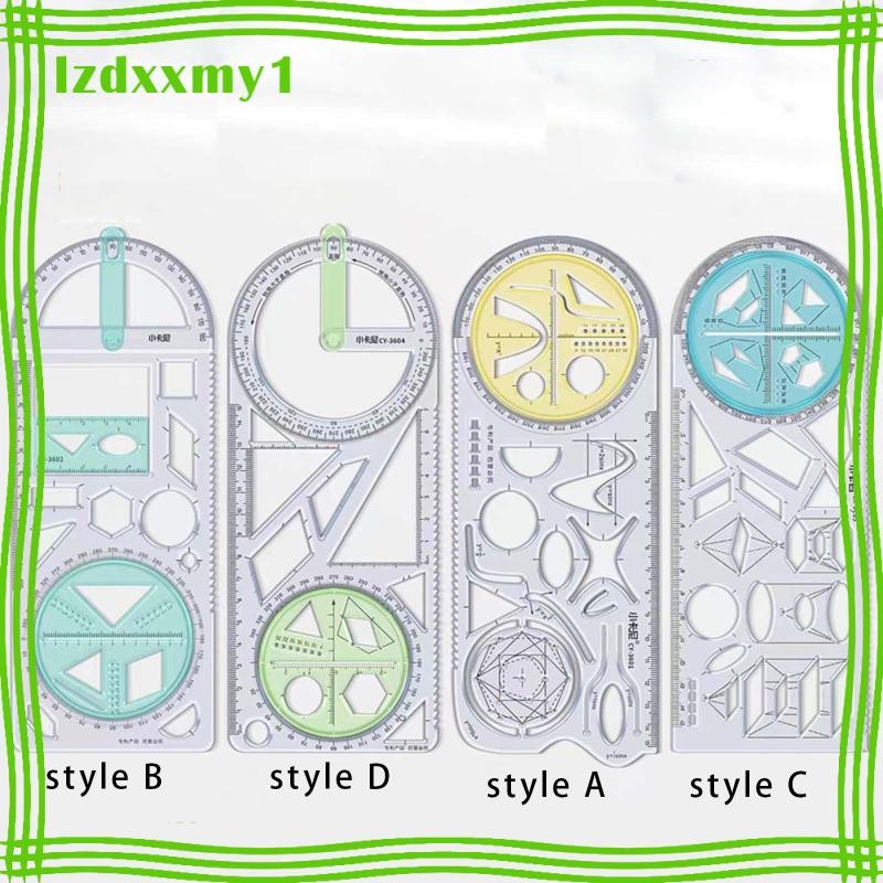 [ Geometric Ruler Drawing Rulers for Office Office Painting Ruler ...