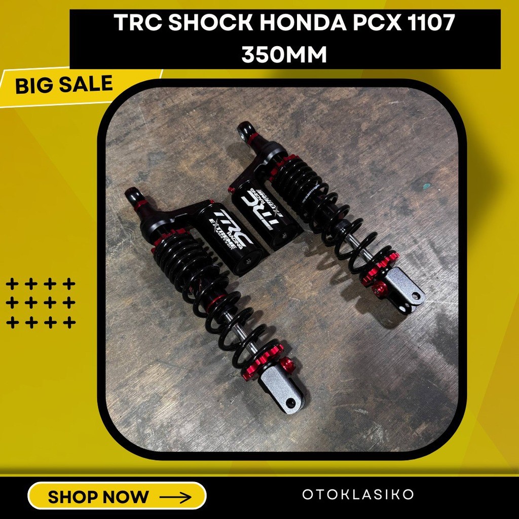 TRC racing ph 1107 350mm for honda pcx 150/160 rear shock absorber ...