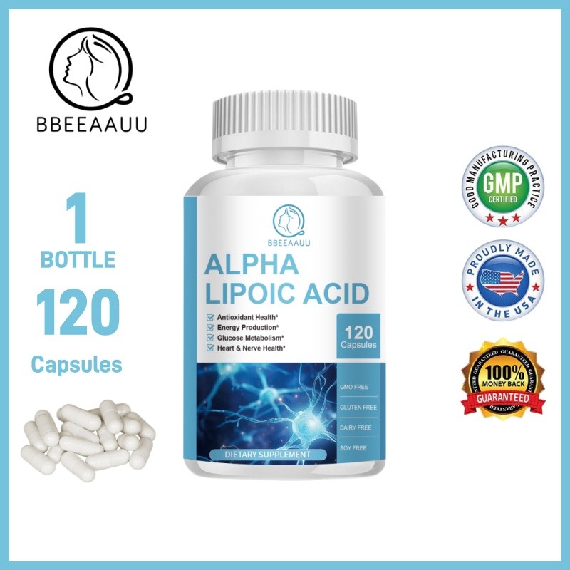 Bbeeaauu Alpha Lipoic Acid Capsule Antioxidant, Promote Nerves System ...