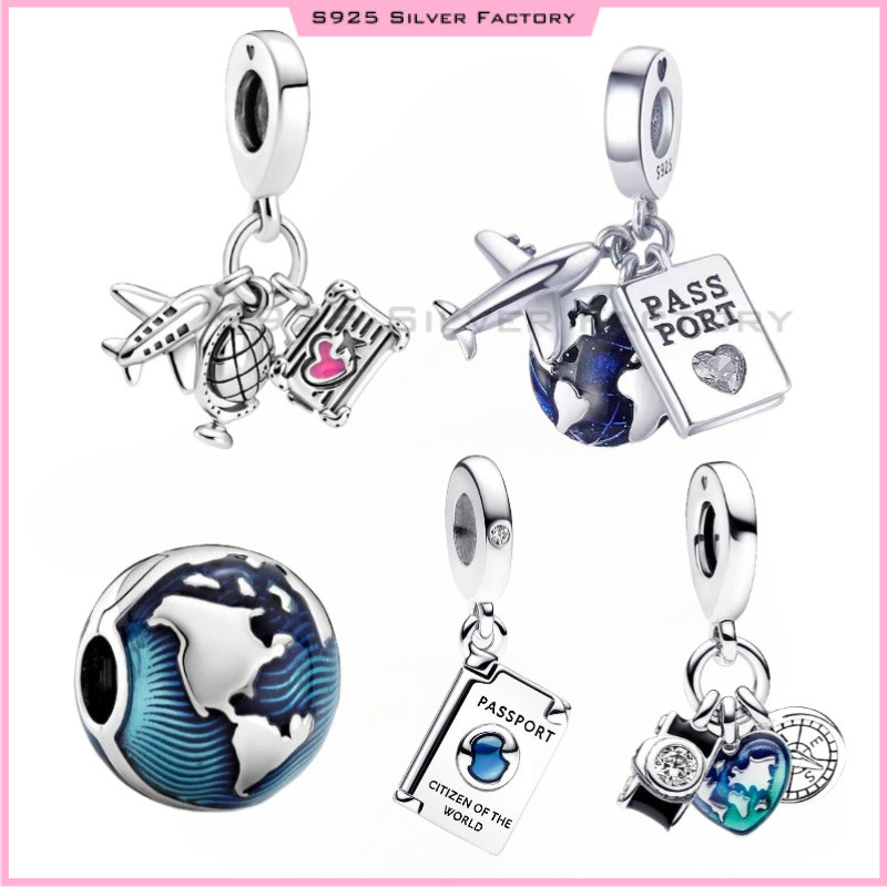 Ciondolo Charm In Argento Sterling 925 – Regalo Apribile A Forma Di Cuore – Compatibile Con Bracciali Europei – Annmors