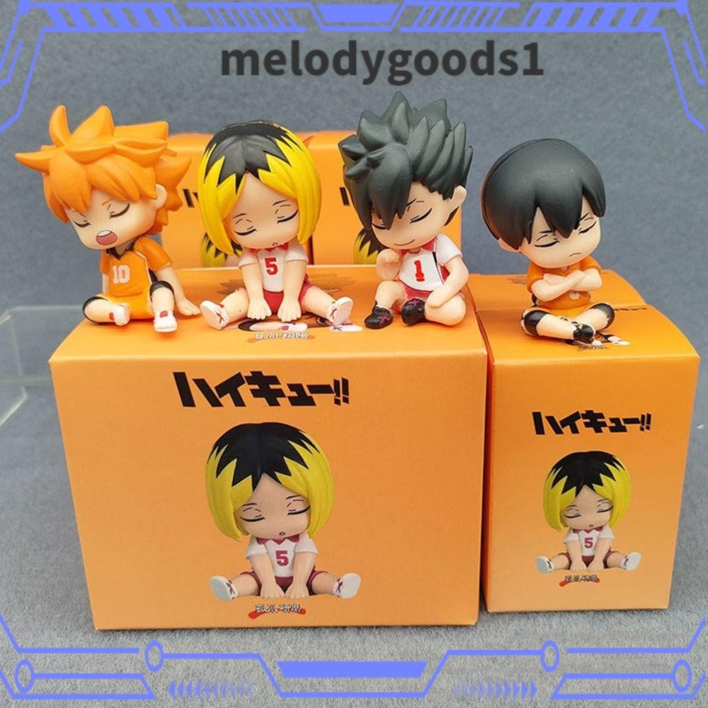 Haikyuu Lot de 6 figurines d'animation en PVC 10 cm - Maison