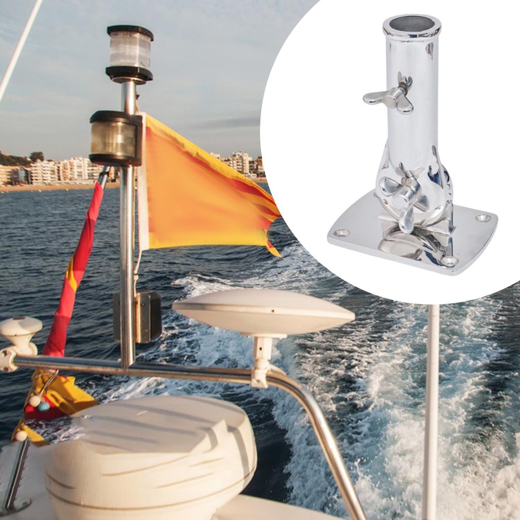 [Almencla21] Flag Pole Holder Mount 180 Rotatable High Strength ...