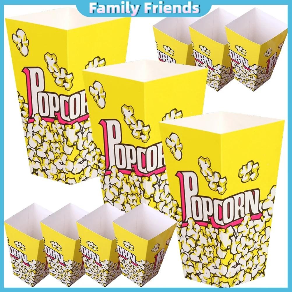 50PCS Popcorn Bag Popcorn Containers Popcorn Boxes Popcorn Paper Bags ...