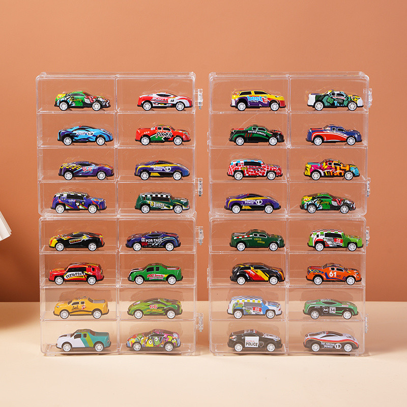 Spot goods plastic storage box clear drawer storage box Car Storage Box ...