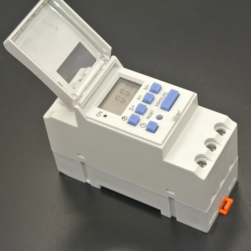 Weekly 7 Days Programmable Digital Timer Switch Control AC 220V 230V ...