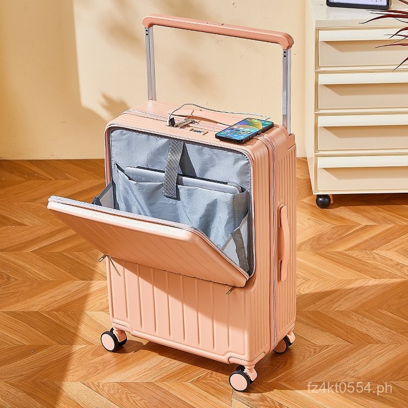 The suitcase with wheels is sturdy and reliable New Large Capacity ...
