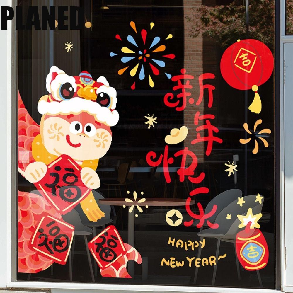 PLANED Hello 2025 Sticker, Waterproof Paper New Year Stickers ...