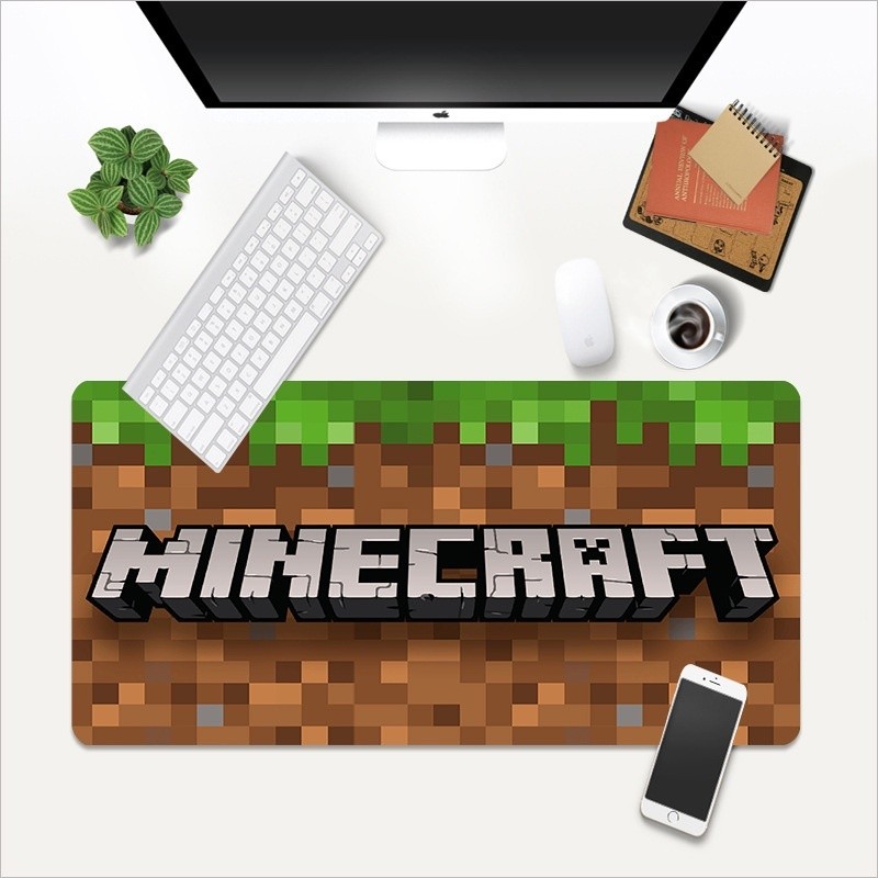 30*60CM Minecraft Print Cool Anime Cartoon 3D Print Stylish Mouse Pad ...