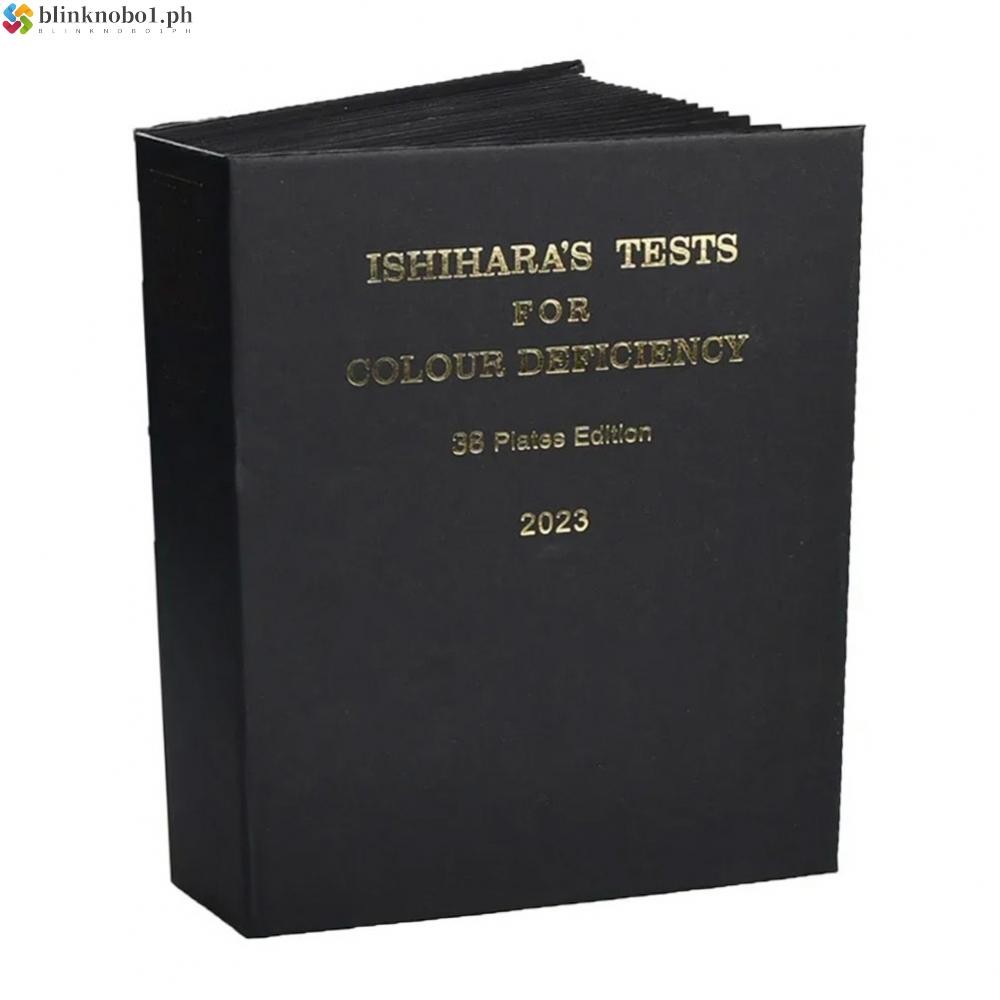 Color Vision Deficiency Test Book Ishihara Edition with 38 Plates ...