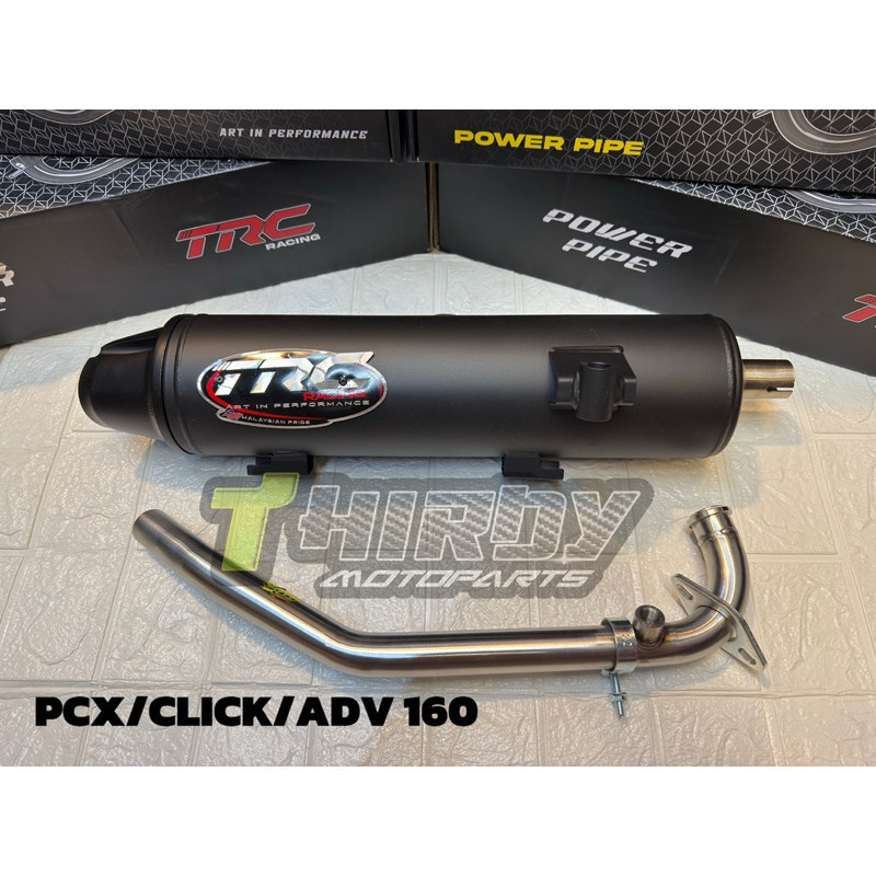 TRC RACING POWER PIPE FOR CLICK/PCX/ADV/NMAX/AEROX/M3/GEAR/FAZZIO/MSI ...