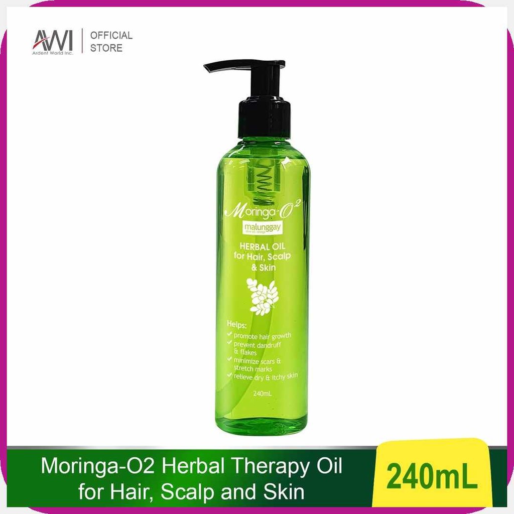 Moringa-O2,E?Therapy&DS)Oil#f]240mL | Shopee Philippines