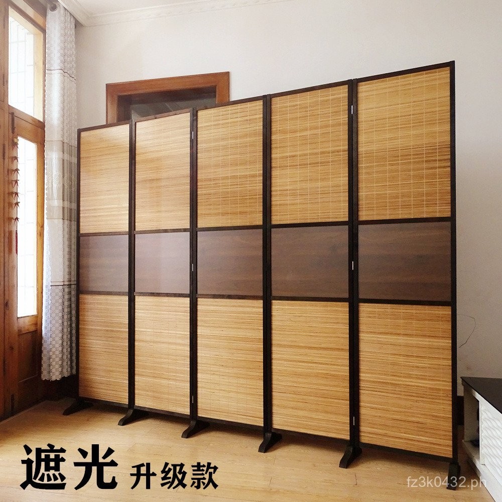 Bamboo Indoor Screen Barrier Partition Living Room Chinese Style ...