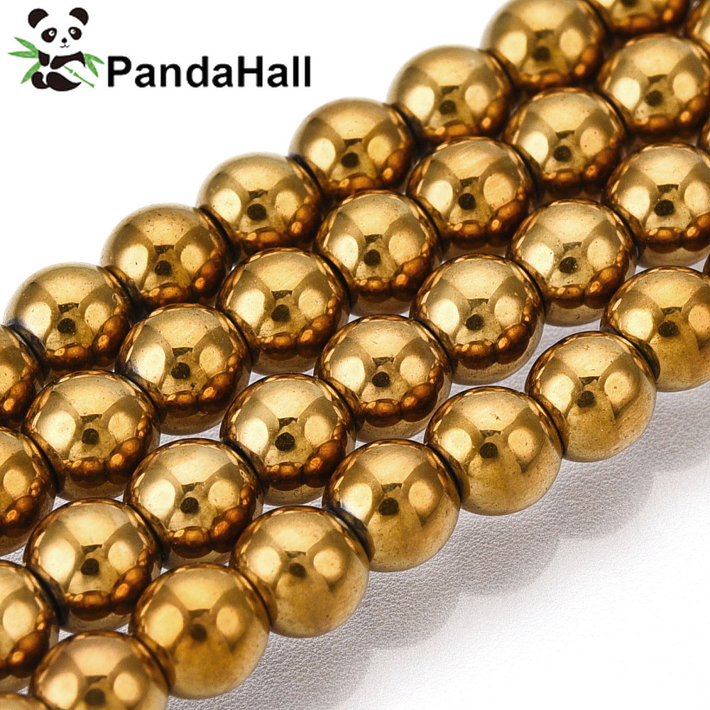 1strand 1Strand Grade A Non- e Beads Strands Round Goldenrod 4mm Hole ...