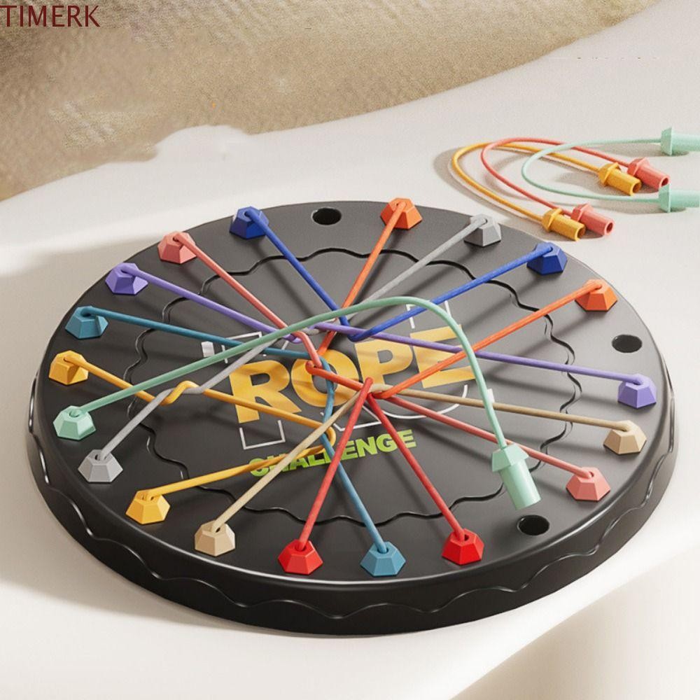 TIMERK Kid Rope Knots Game, Logical Thinking Twisted Connected Line ...
