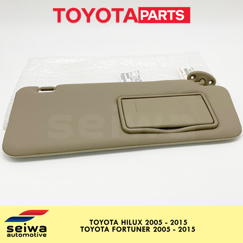 OEM Toyota 4Runner Sun Visor - Fawn/Taupe Driver Side Left For 2005-2007 Models, New