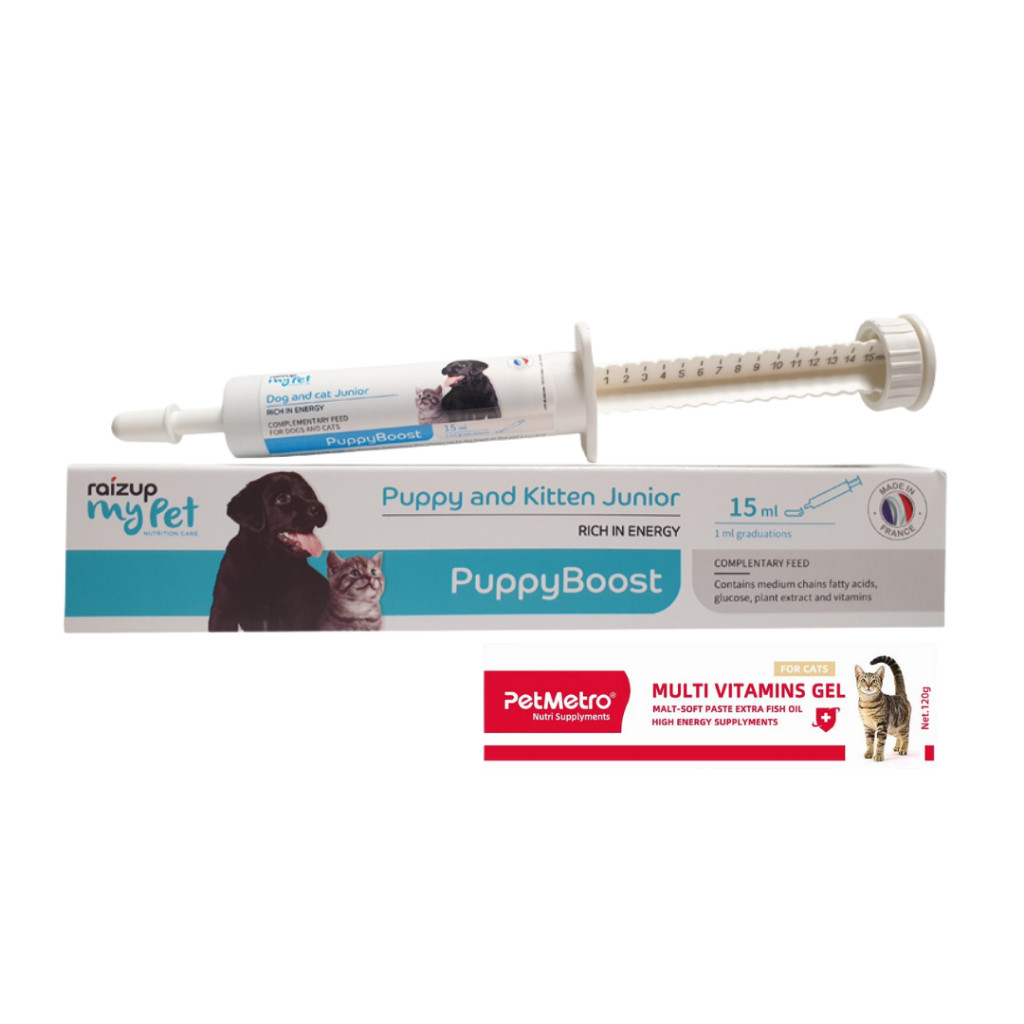 Puppy Boost, PetMetro MULTI VITAMINS GEL Nutri Supplements for Dog and ...